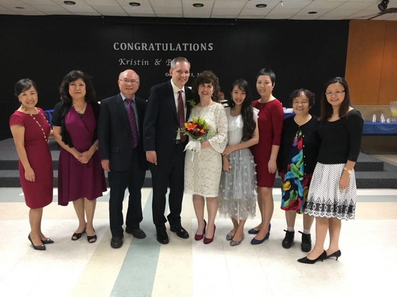 10月21日Brian弟兄与Kristen姐妹婚礼